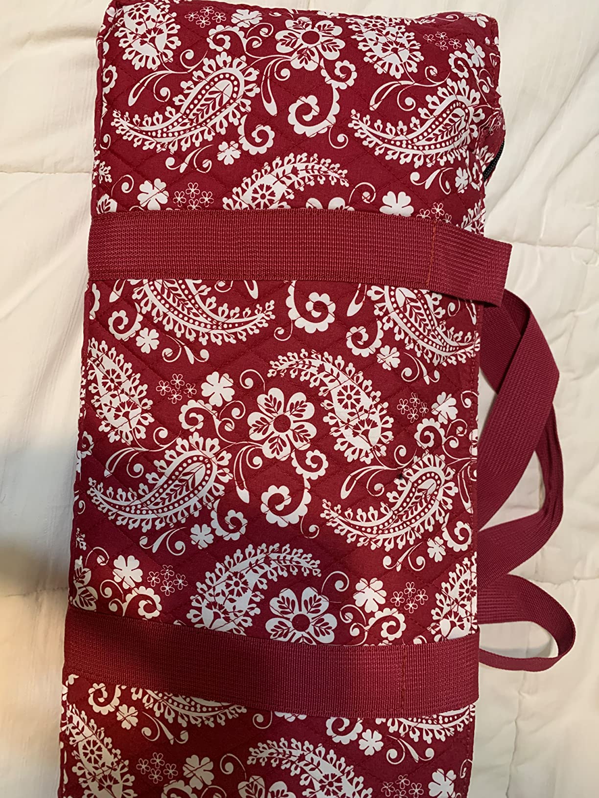 Mose Cafolo American Mahjong Set, Blue Paisley Carrying Bag, 166 Premium White Tiles, 4 All-in-One Color Rack/Pushers Complete Mahjong Tiles Set customer photo 2