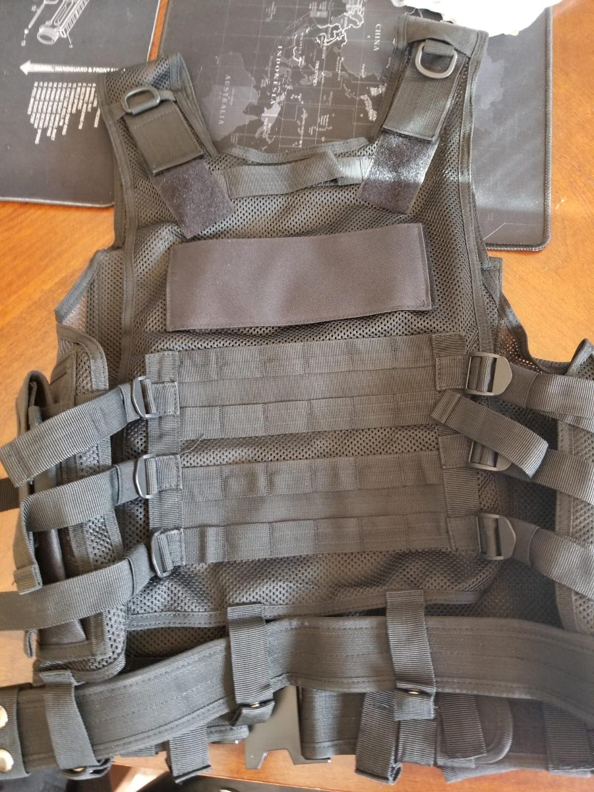 Marmot Tactical Vest Durable Mesh Vest with Detachable Belt & Holster | S-XXXXL Tactical Vest, Holster for Subcompact/Compact/Standard Pistol, Detachable Tactical Belt & Holster, 1000D, Mesh Vest customer photo 1