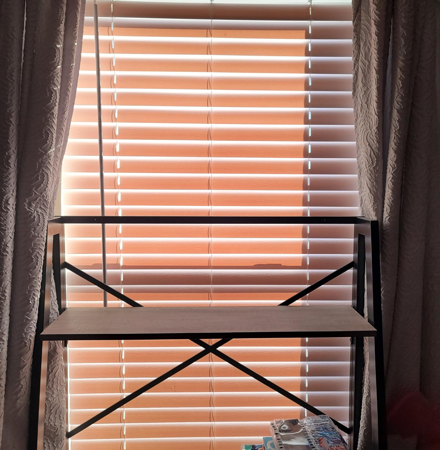 Achim Home Furnishings LUG230MH04 Window Blinds, 30 x 64 inches, Mahogany customer photo 1
