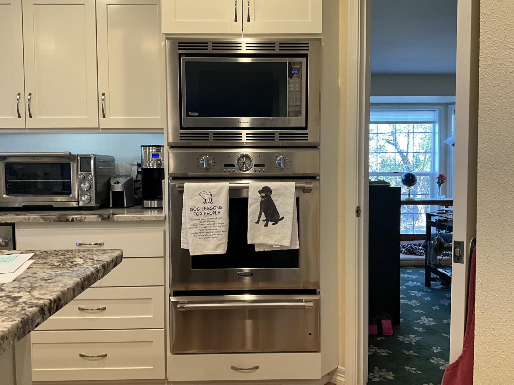 Panasonic Microwave Oven, Stainless Steel Countertop/Built-In Cyclonic Wave with Inverter Technology and Genius Sensor, 2.2 Cu. Ft, 1250W, NN-SN97JS (Silver) customer photo 1