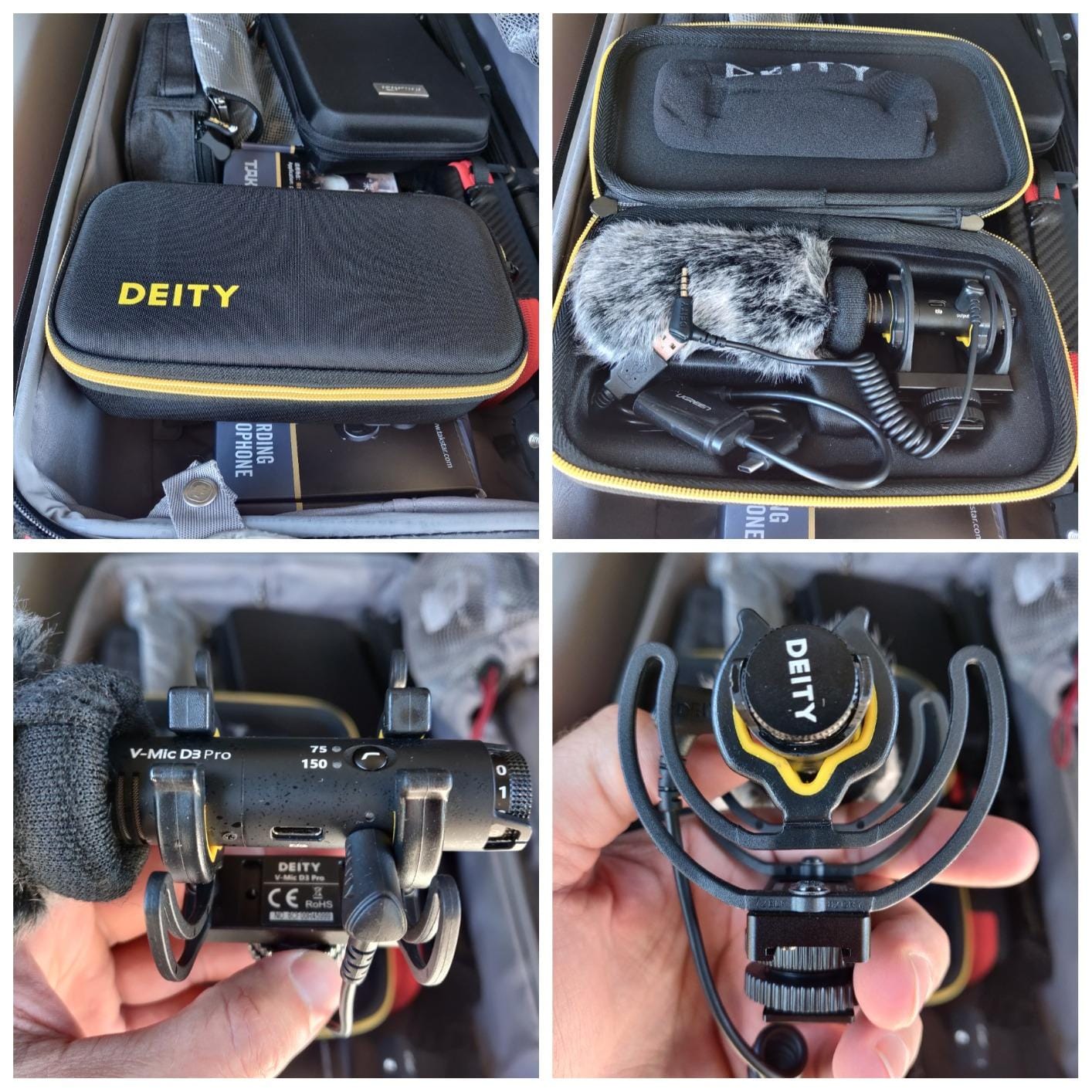 Deity V-Mic D3 Pro Location Kit Microphone for DSLRs, Camcorders, Smartphones, Tablets, Handy Recorders, Laptops customer photo 1