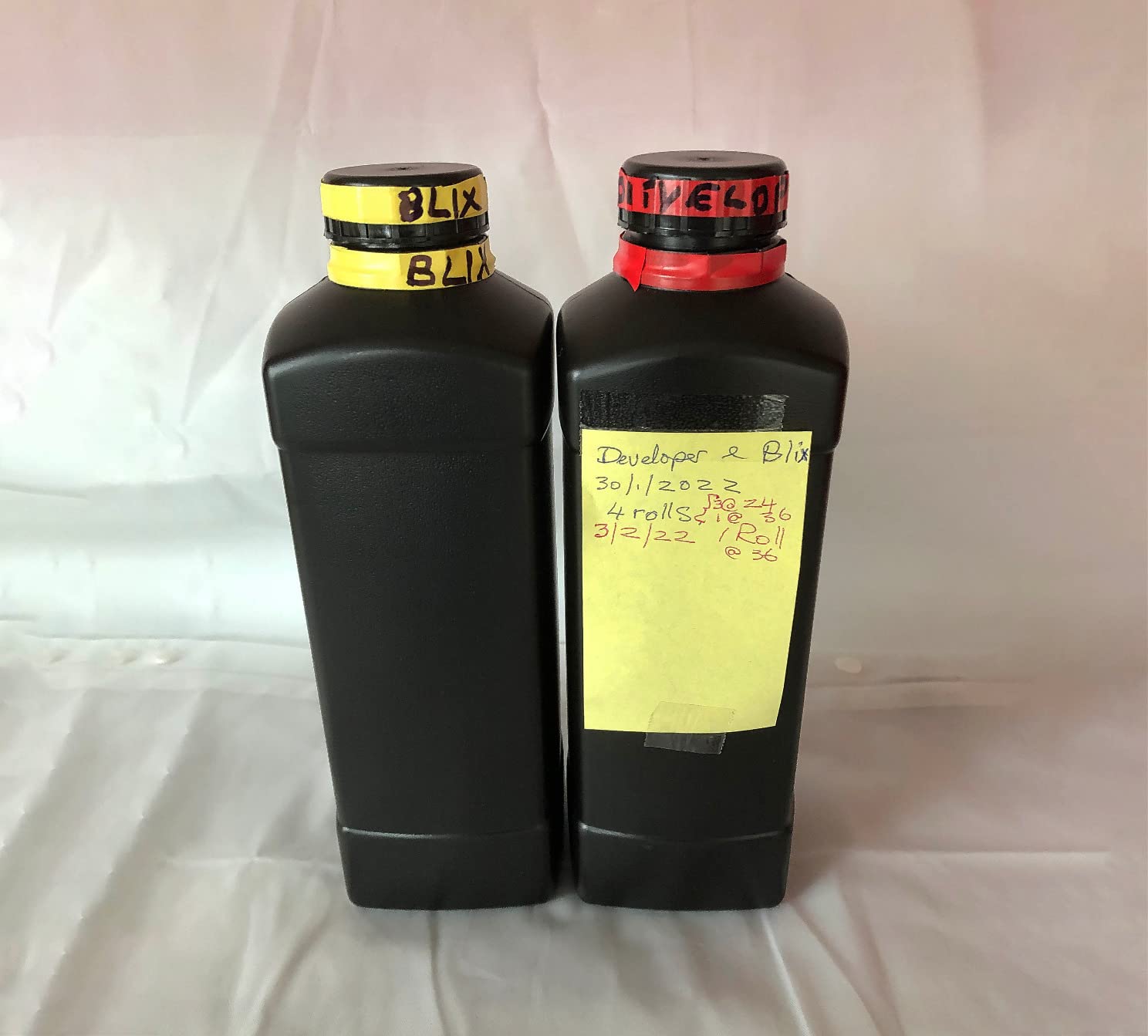 eTone 3x 1000ml Darkroom Chemical Storage Bottles Film Photo Developing Processing 1L customer photo 2