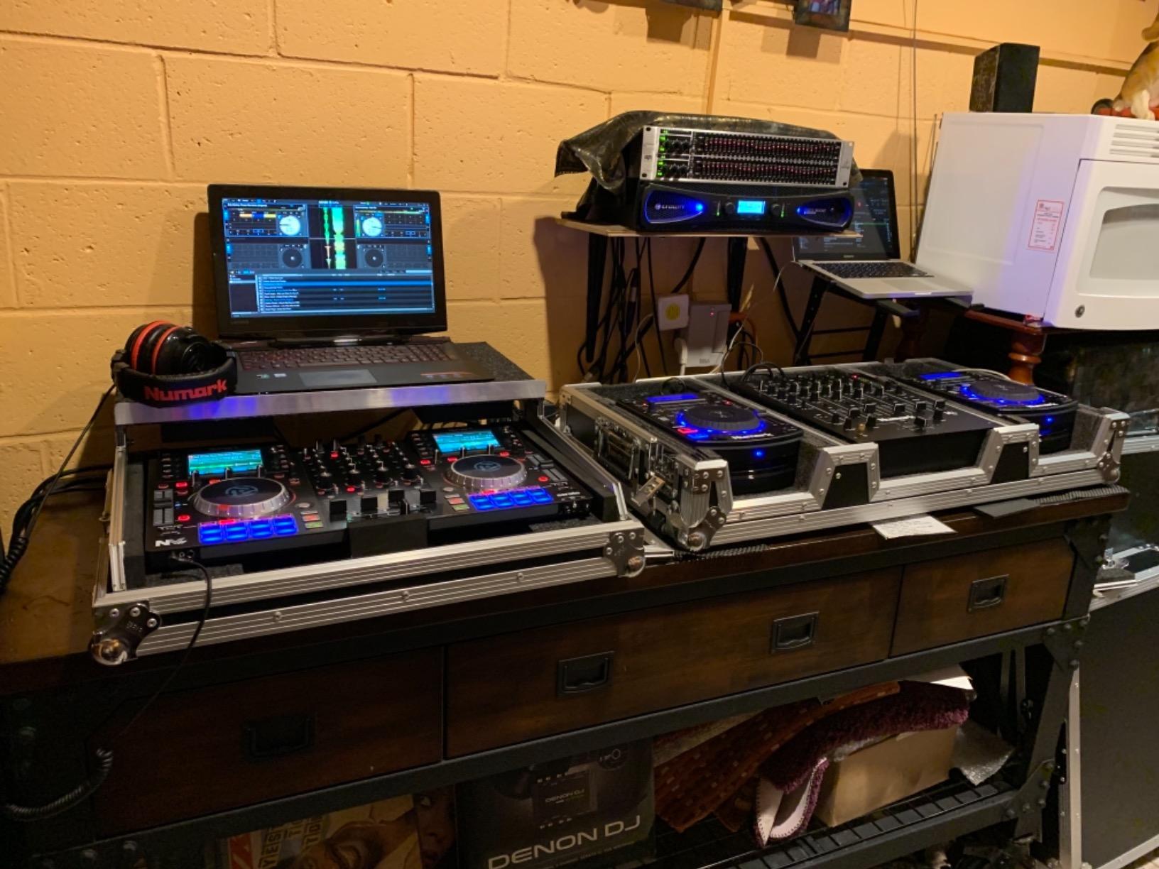 Fits Numark NV DJ Controller | Flight Case Glide Laptop Stand Harmony Cases | Road-ready gig transport, custom-fit protection for your mixing rig, secure travel storage, mobile setup convenience customer photo 1