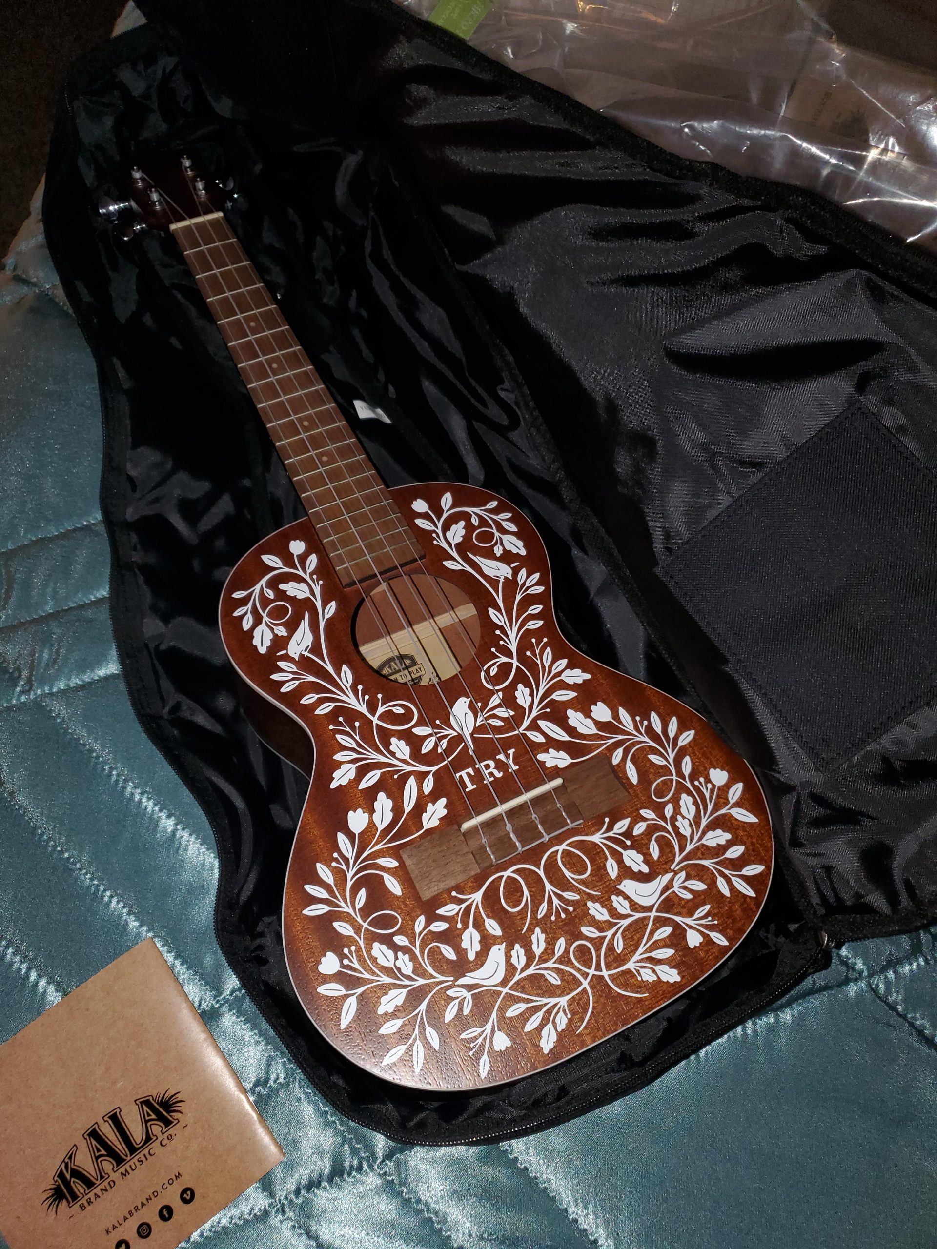 KALA-LTP-MH Learn To Play Lute Ukulele, Mahogany customer photo 1
