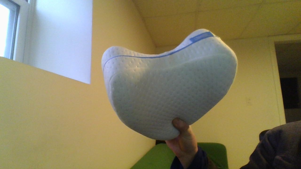 Contour Legacy Leg & Knee Foam Support Pillow for Side Sleepers Soothing Relief for Back, Hips, Knees, Joints, Nerves & Muscles customer photo 2