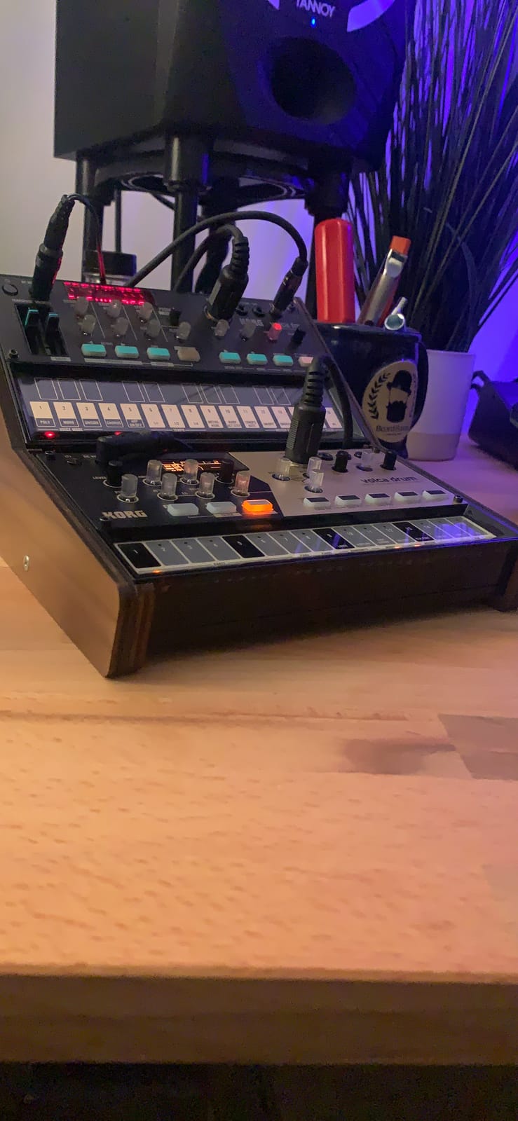 Korg Volca Drum Digital Percussion Synthesizer w/ 16-step Sequencer and Active Step customer photo 2