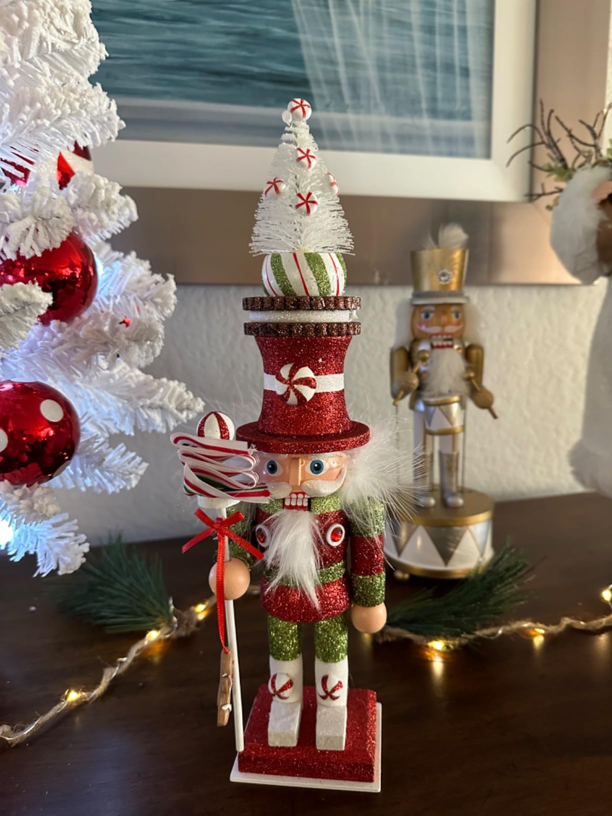 Kurt Adler 13.5-Inch Hollywood Candy Soldier Nutcracker | Free-Standing Collectible Holiday Decoration customer photo 1