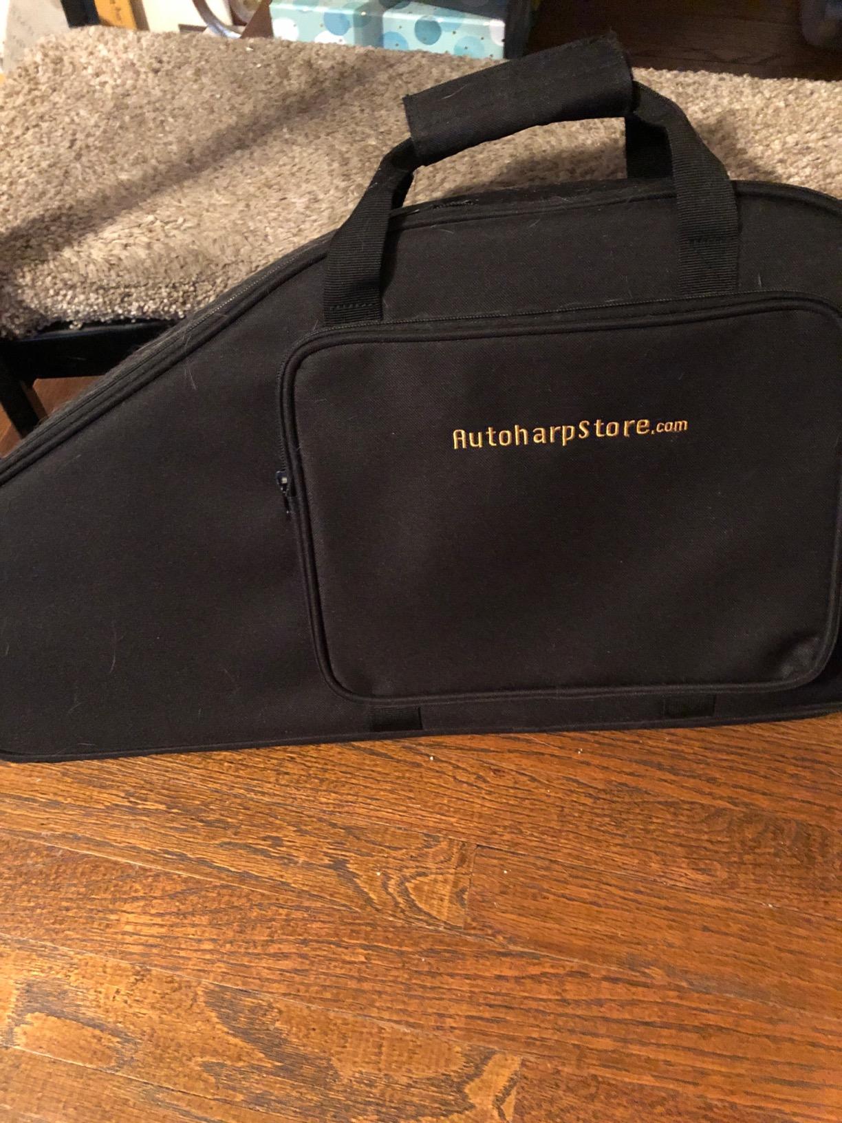 Autp Harp Gig Bags, Padded, Black (AC545) Autoharp Case customer photo 1