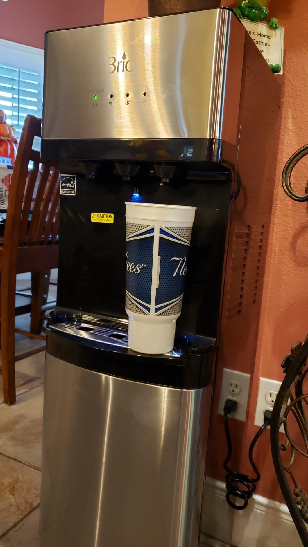 Brio Self Cleaning Bottom Loading Water Cooler Water Dispenser - Limited Edition - 3 Temperature Settings - Hot, Cold & Cool Water customer photo 2