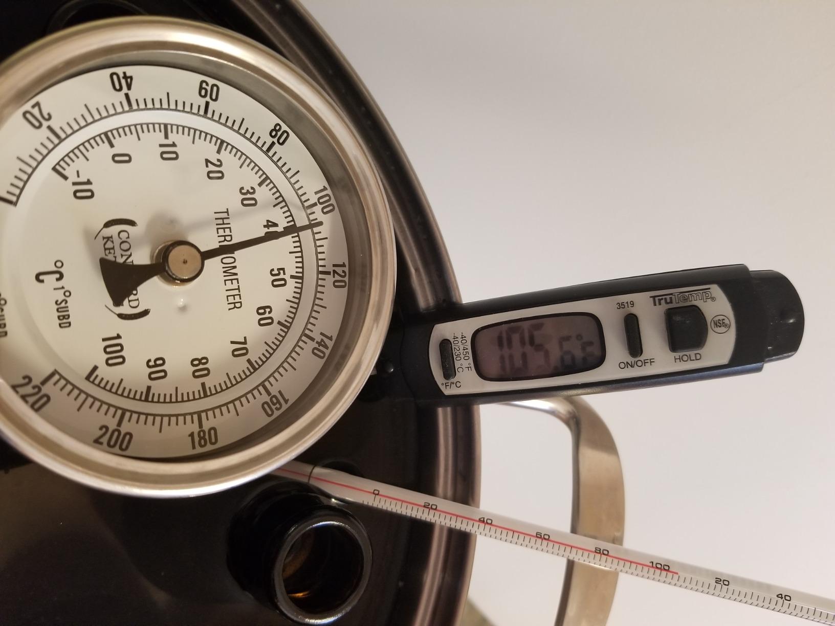 BREWSIE Stainless Steel Home Brew Kettle w/Dual Filtration. Equip with False Bottom Thermometer and Ball Valve for Brewing (10 Gal/ 40 Quart) customer photo 1