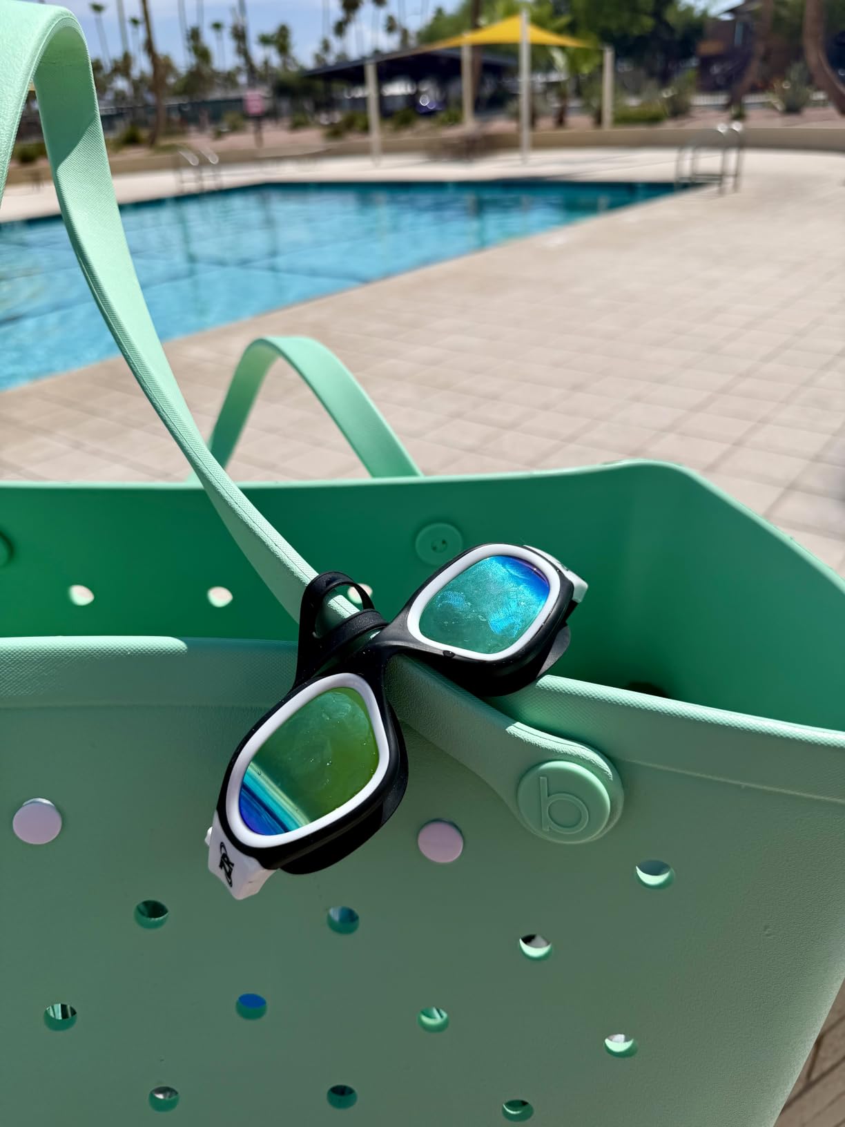 ZIONOR Swim Goggles, Upgraded G1 Polarized Swimming Goggles Anti-Fog for Adult Men Women customer photo 1