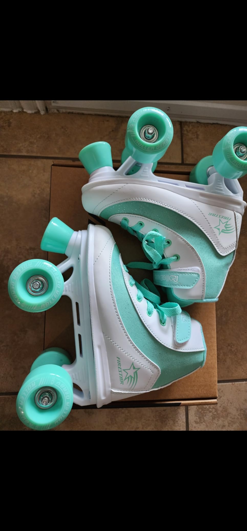 Roller Derby Firestar Youth Skates for Girls, Boys, Beginners, Kids customer photo 2