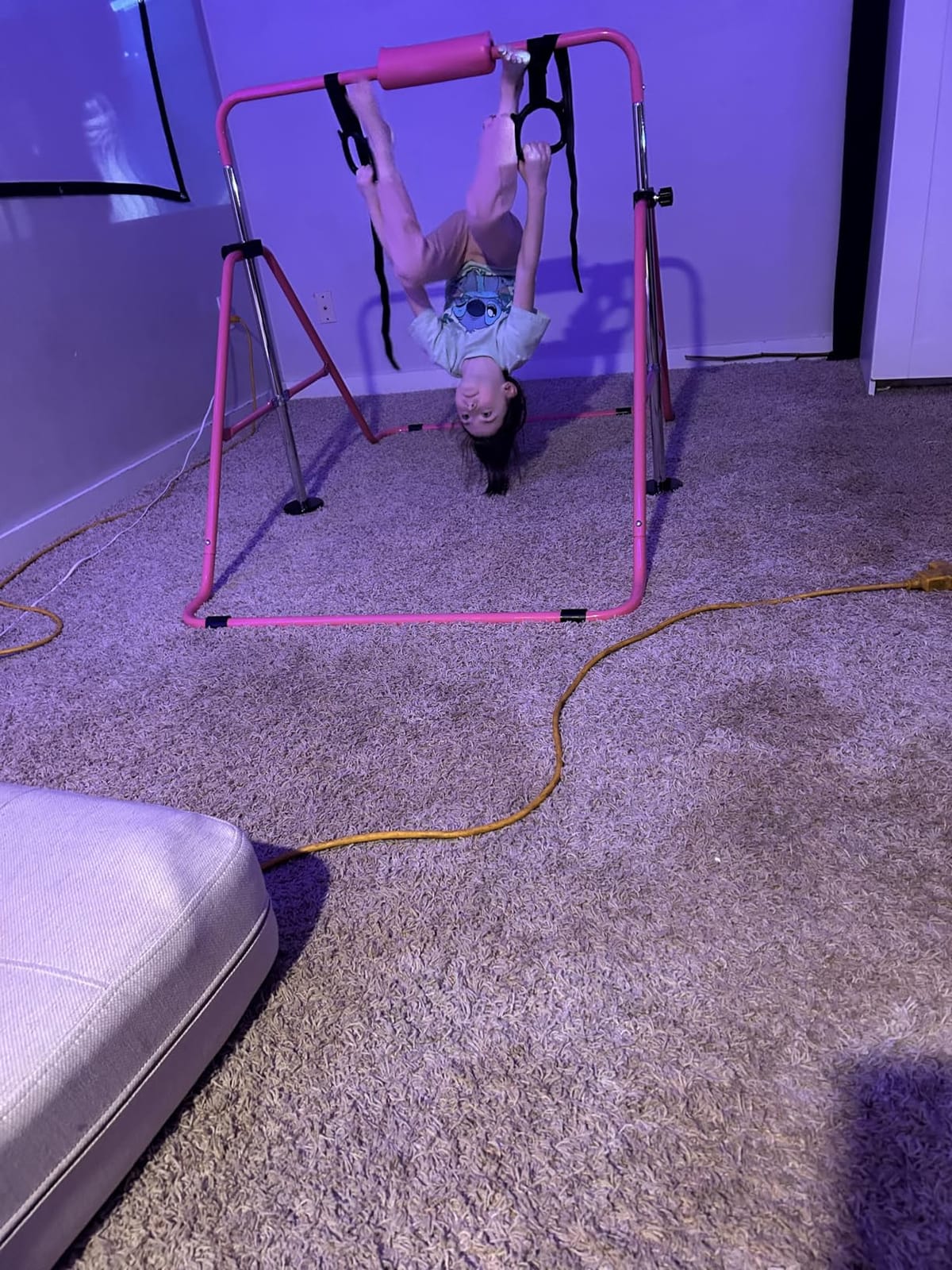 Gymnastics Bars, Adjustable Gymnastic Horizontal Bars for Kids | 5-Height Adjustable 34.8