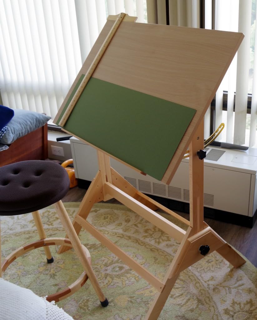 MEEDEN Wood Adjustable Drafting Table: 35.5