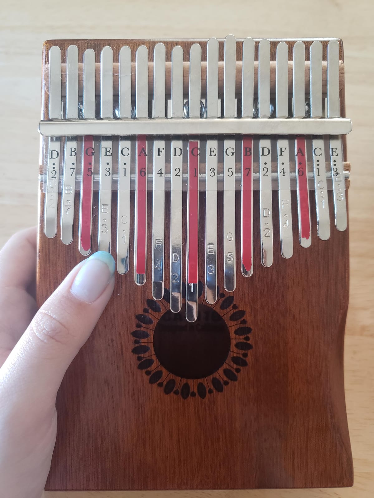 Newlam Kalimba Thumb Piano 17 Keys, Musical Gift for Kids and Adults customer photo 1