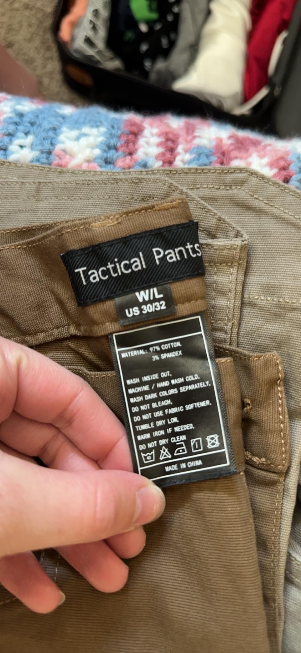 CQR Men's Hiking Tactical Pants Lightweight Cotton Outdoor Military Combat Cargo Trousers customer photo 1
