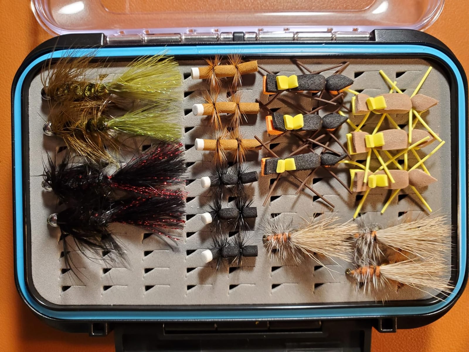 Gonex Fly Boxes for Fly Fishing Waterproof Double Sided Fly Case - Size A+B+C customer photo 1