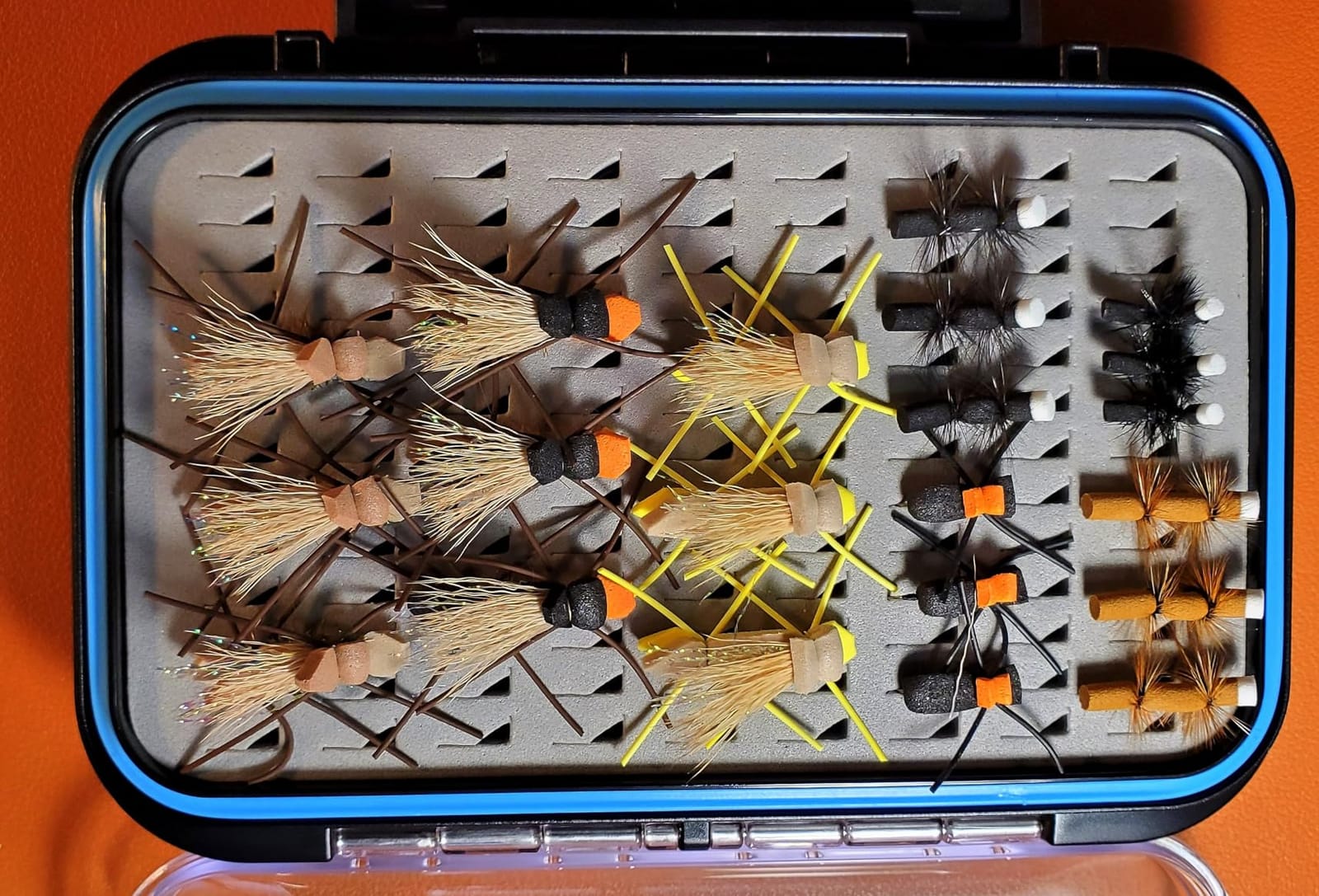 Gonex Fly Boxes for Fly Fishing Waterproof Double Sided Fly Case - Size A+B+C customer photo 2