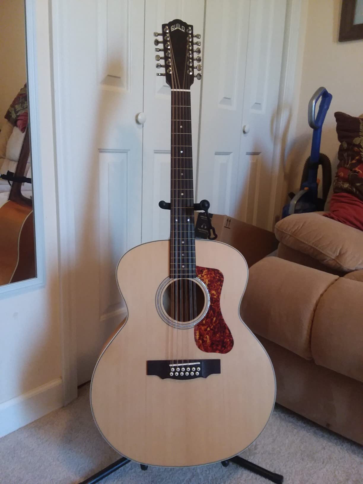 Guild F2512E 12String Acoustic Electric Natural customer photo 2