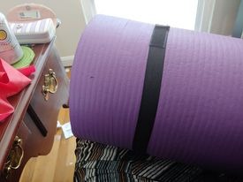 BalanceFrom Yoga Mat, 1-Inch Extra Thick High Density Exercise Mat, Anti-Tear Exercise Yoga Mat with Carrying Strap, Suitable for Various Yoga Exercises, Multiple Colors customer photo 1