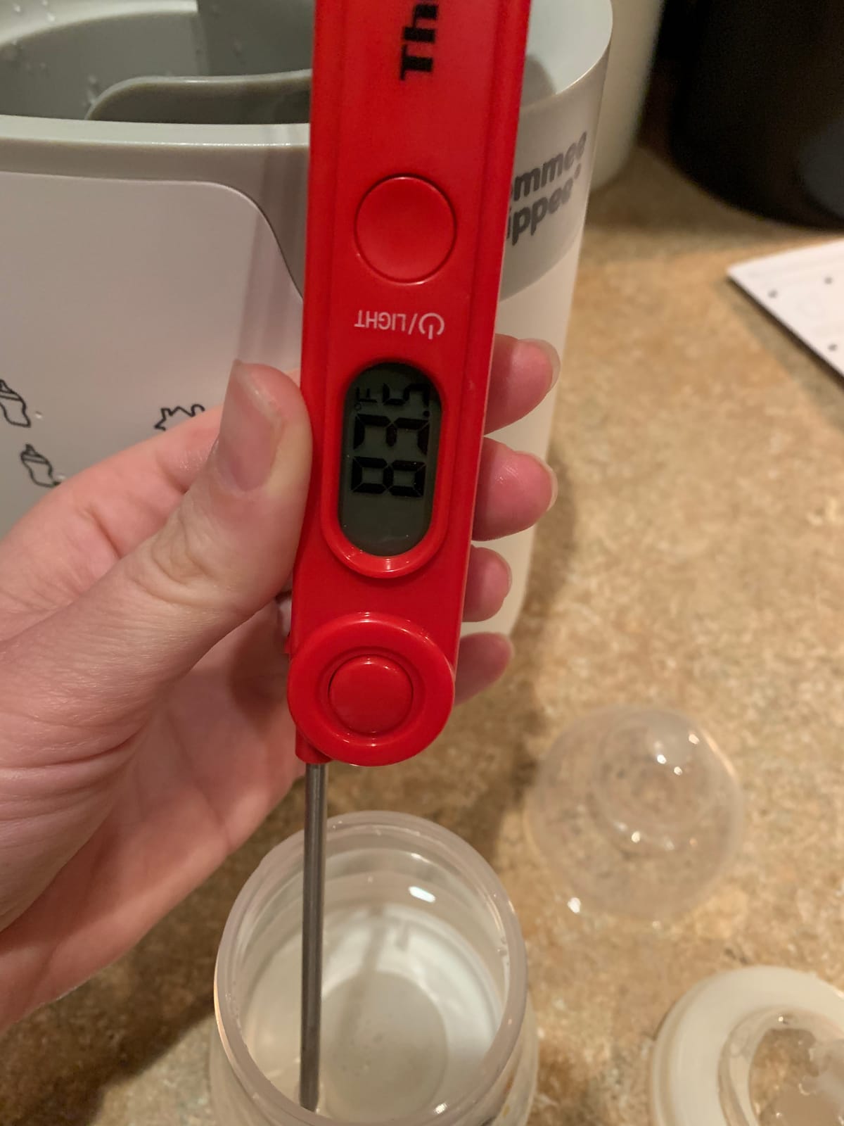 Tommee Tippee Bottle & Food Warmer, Automatic Timer, Touch Settings customer photo 1