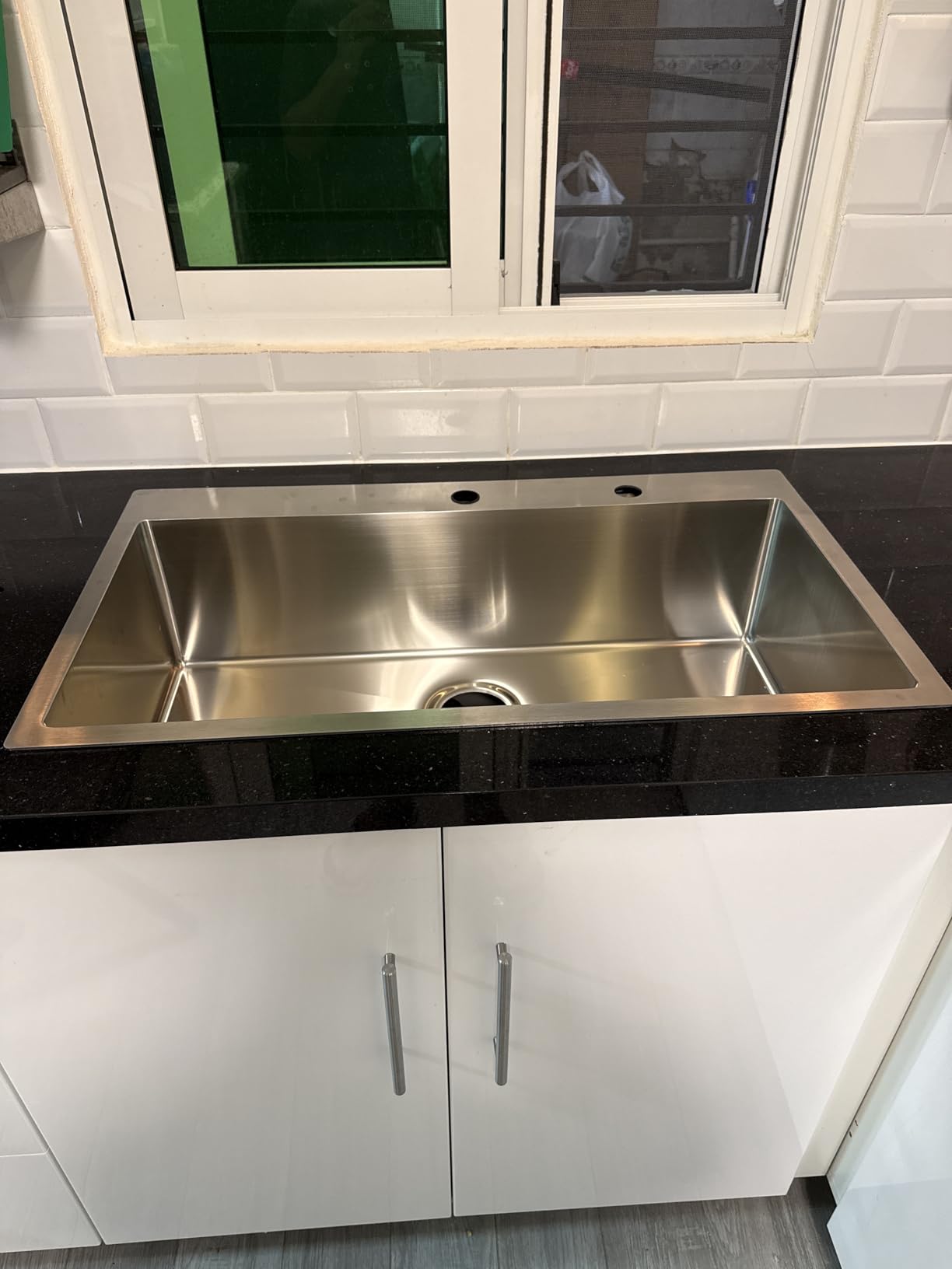 Lordear 33 Inch Drop In Kitchen Sink 33