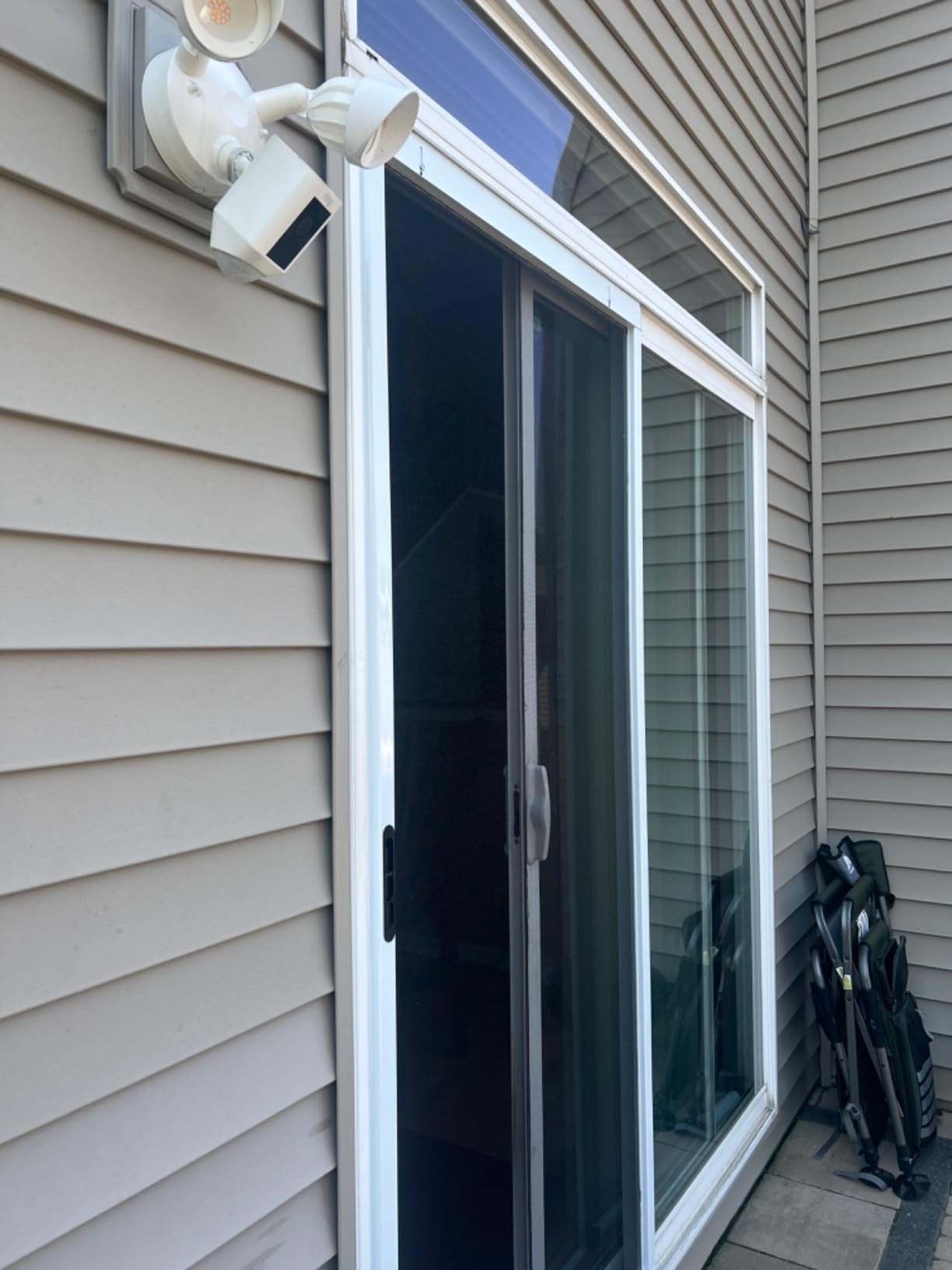 K.D. Heavy Duty Aluminum Sliding Patio Screen Door Kit - 2.5