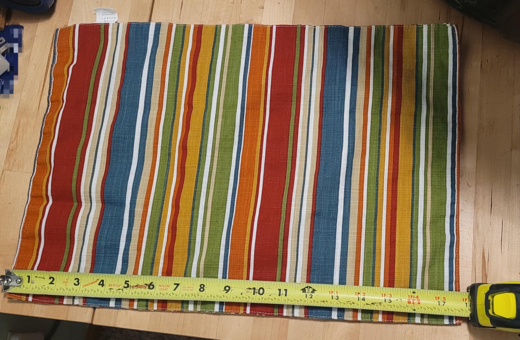 Ruvanti Placemats Set of 6, 100% Cotton Place Mats of 13