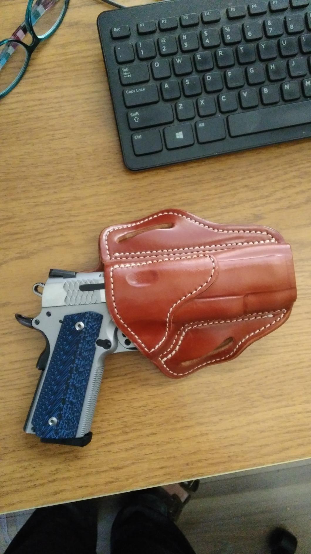 1791 Gunleather 1911 Holster, Fits 1911 Models with 4