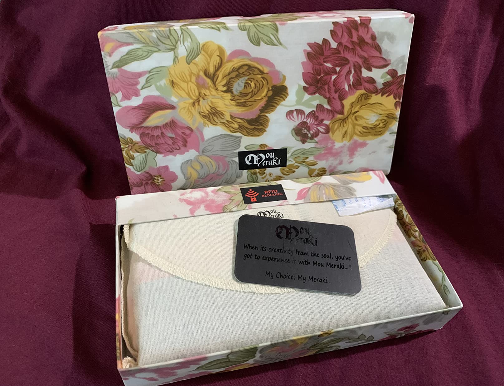 Big Fat RFID Blocking Leather Organizer Checkbook Wallets For Women - Clutch customer photo 2