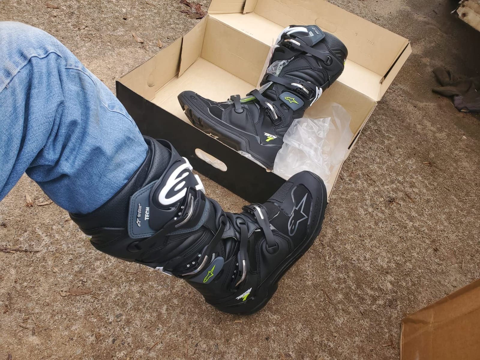 Alpinestars Men's Tech 7 Enduro Boots | Motorcycle Boots customer photo 2