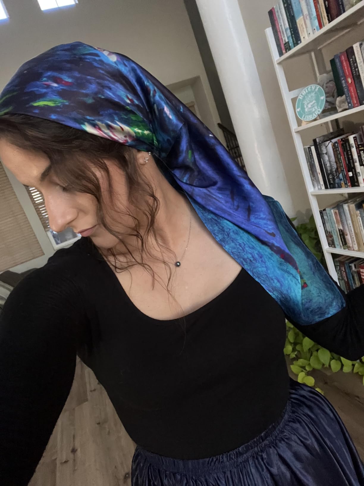 100% Mulberry Silk Scarf -Women 35