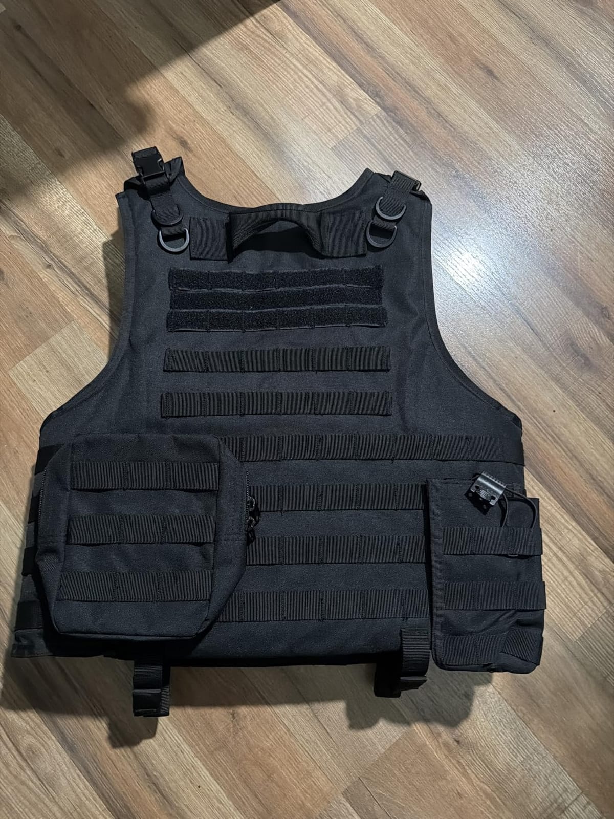 MGFLASHFORCE Tactical Airsoft Vest Adjustable Modular Paintball Vest customer photo 2