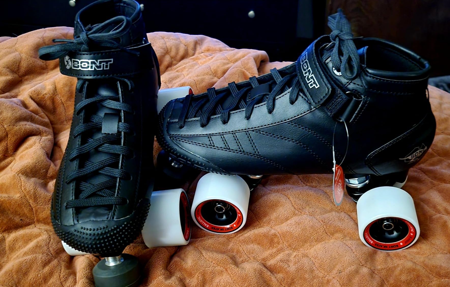 Bont Prostar Roller Derby Skates Package, Heat Moldable Vegan Boot with Prodigy Plate customer photo 2