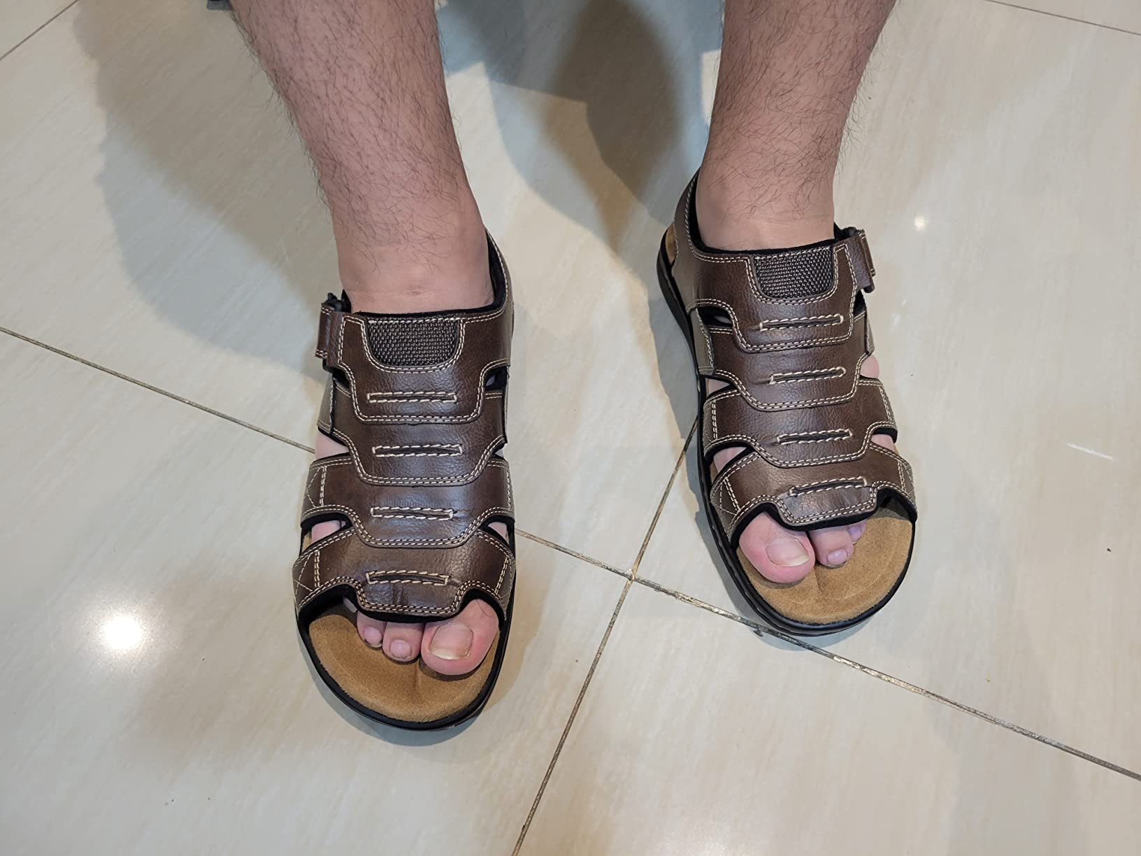 DOCKERS Mens Shorewood Outdoor Sport Fisherman Sandal customer photo 2