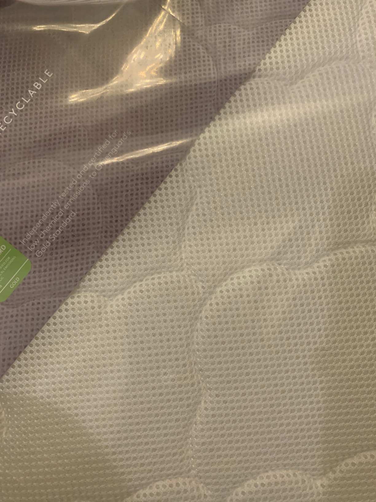 Newton Baby Waterproof Crib Mattress, Breathable & Washable - Grey customer photo 2