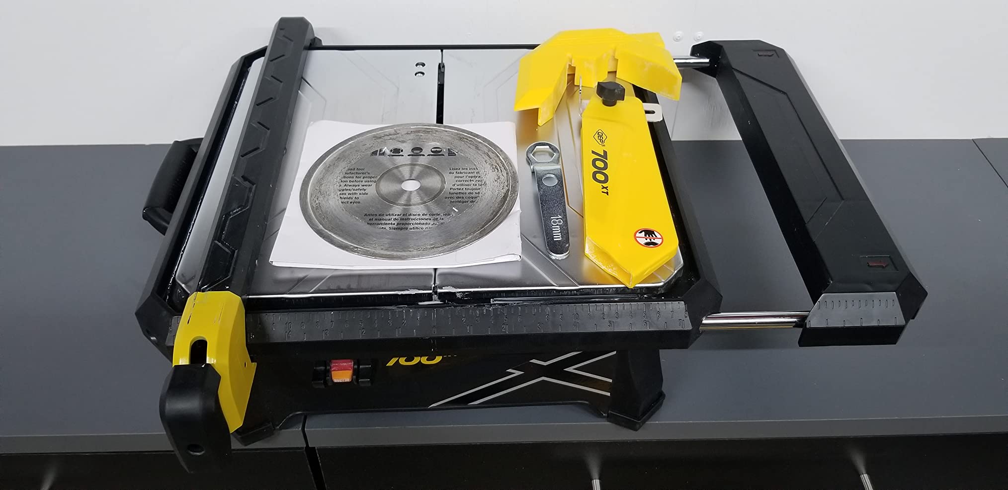 QEP 22700Q 7 in. 700XT Wet Tile Saw with Table Extension customer photo 1