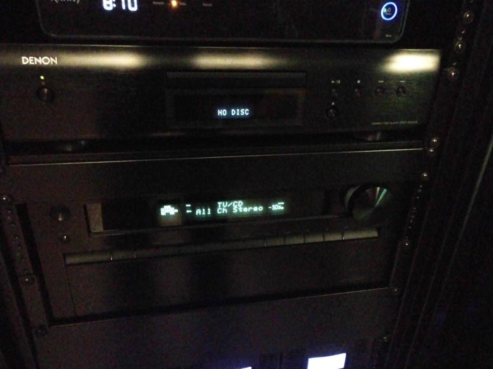Denon DCD-600NE Compact CD Player for Home Stereo System, Black customer photo 1