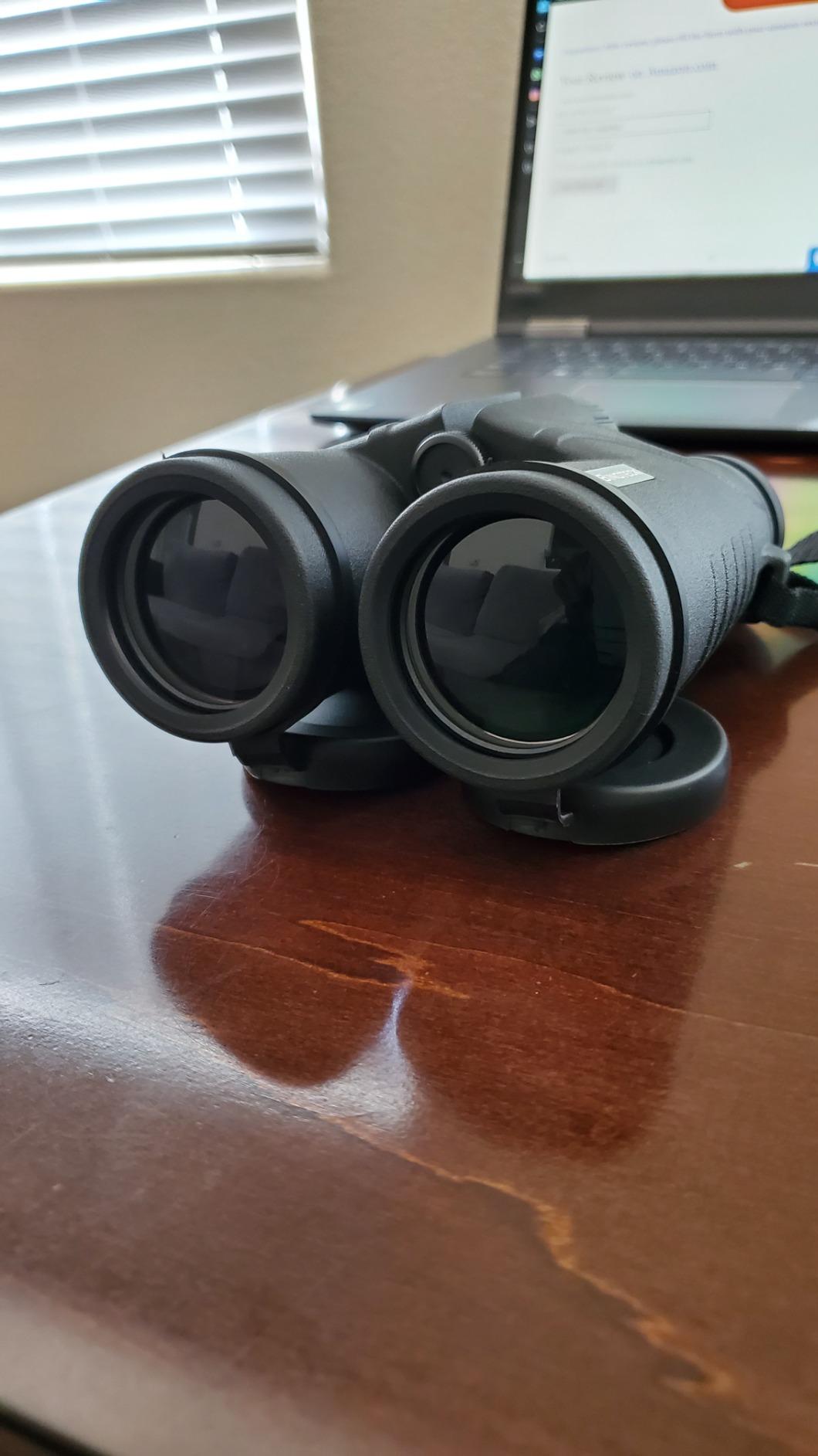 10x42 Binoculars for Adults - Professional HD Roof BAK4 Prism Lens Binoculars for Bird Watching, Hunting, Travel, Sports, Cruise, with Carrying Bag (1.1Lbs) customer photo 2