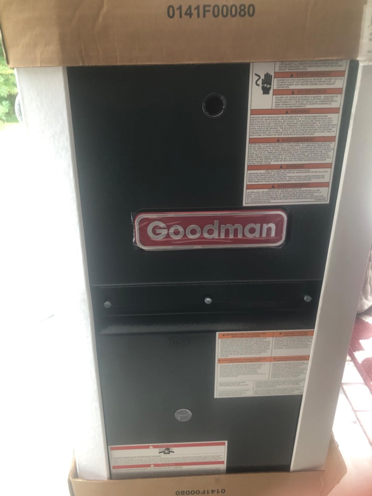 Goodman 80,000 BTU 96% Efficiency Multi-Speed, Single-Stage Upflow/Horizontal Furnace (GR9S960803BN) - 17.5