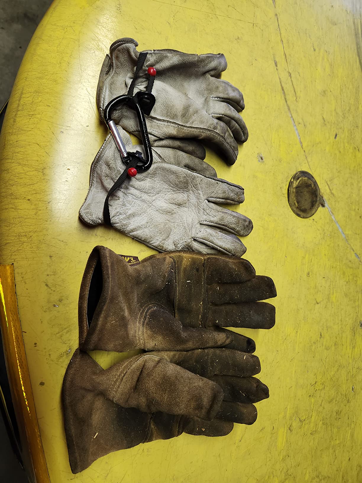 Wells Lamont Men's Insulated Split Cowhide Winter Leather Work Gloves, Medium (1080M), Brown customer photo 1