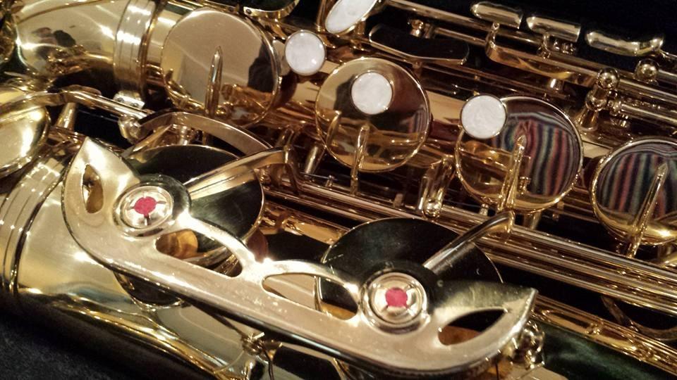 Mendini by Cecilio MTS-PL+92D Purple Lacquer B Flat Tenor Saxophone with Tuner, Case, Mouthpiece, 10 Reeds and More customer photo 1