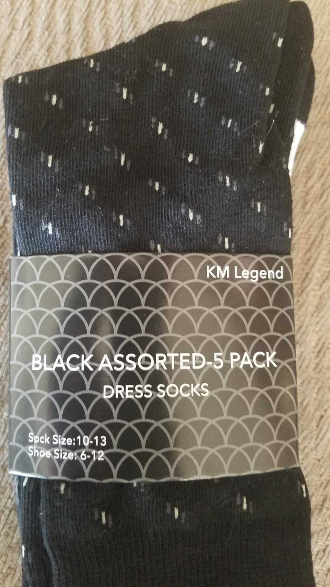 Men's Dress Socks, 5-Pair Classic Men's Formal Socks, Premium Dress Socks For Men for Business customer photo 1