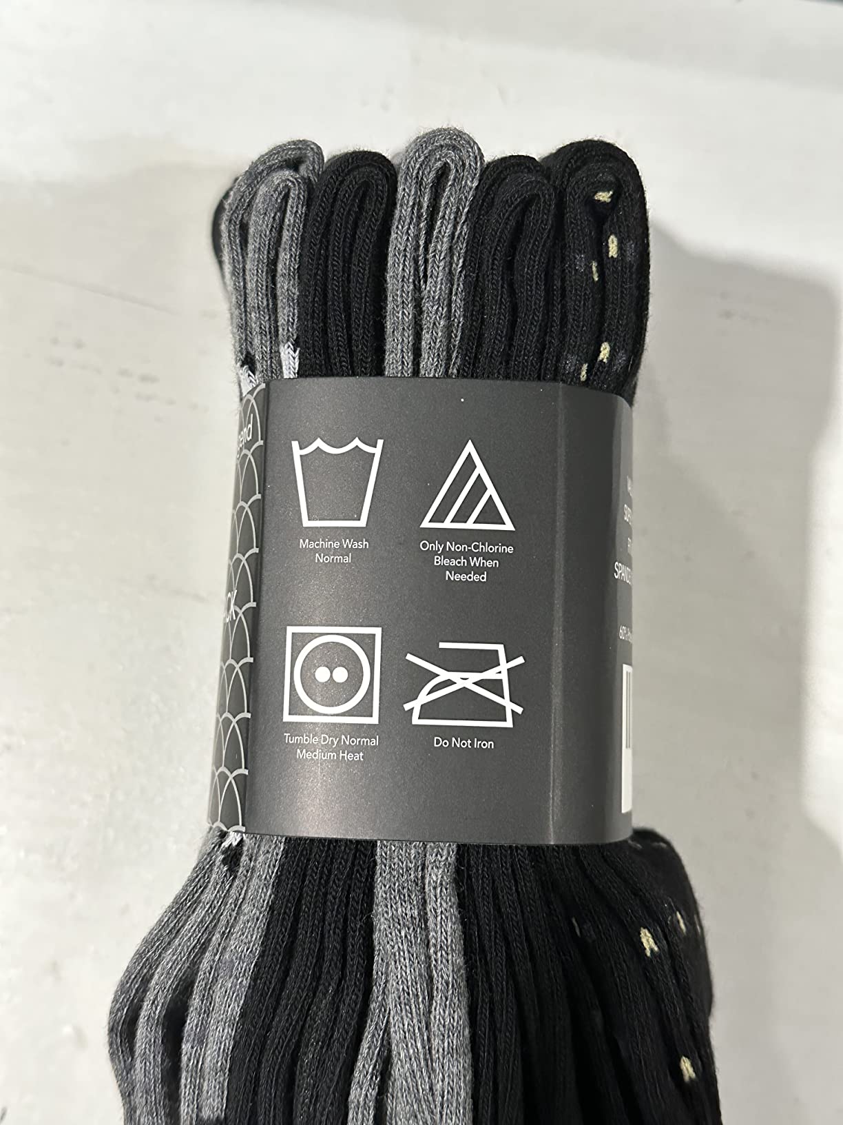 Men's Dress Socks, 5-Pair Classic Men's Formal Socks, Premium Dress Socks For Men for Business customer photo 2