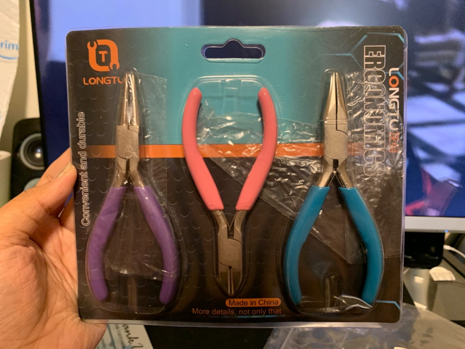Shynek 3pcs Jewelry Making Plier Tools with Needle/Chain/Round Nose Pliers and Wire Cutter for Jewelry Repair, Wire Wrapping, Crafts, Jewelry Making Supplies customer photo 2