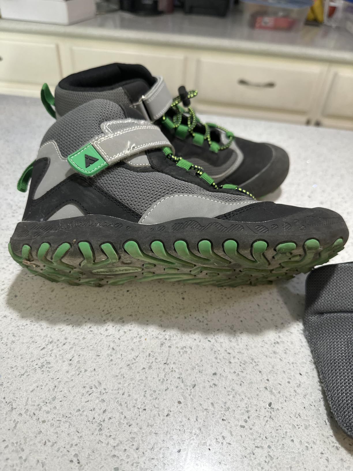 Mishansha Kids Hiking Boots Toddler Boys Girls Hiking Shoes Outdoor Trail customer photo 1