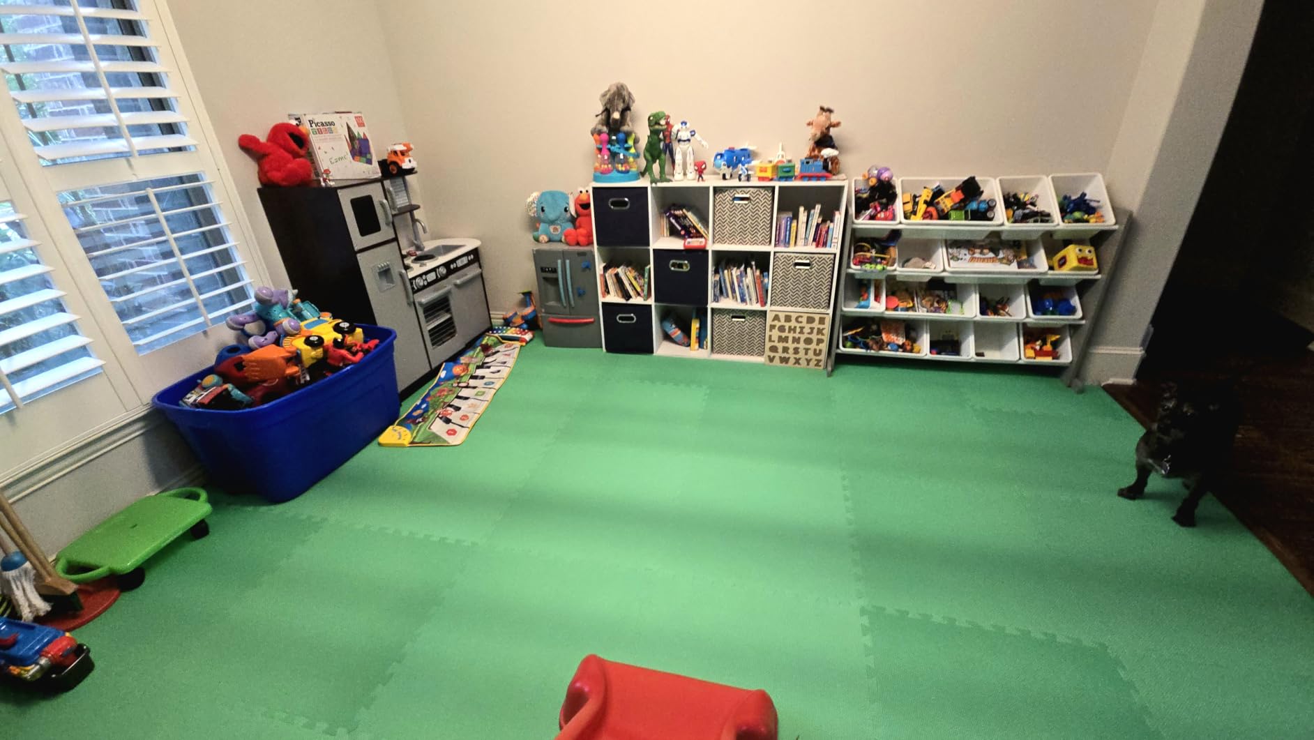 Flooring Inc's Puzzle Exercise Mats, EVA Foam Interlocking Floor Mats for Protective, Cushioned Workout Flooring for Home and Gym Equipment, Multiple Sizes & Colors customer photo 1