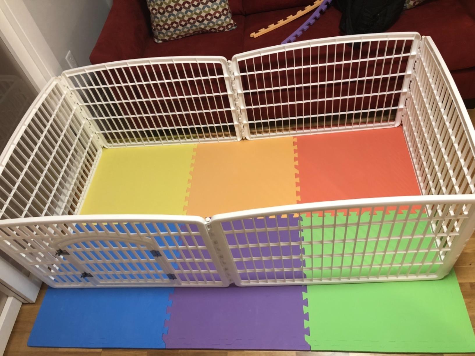 Flooring Inc's Puzzle Exercise Mats, EVA Foam Interlocking Floor Mats for Protective, Cushioned Workout Flooring for Home and Gym Equipment, Multiple Sizes & Colors customer photo 2