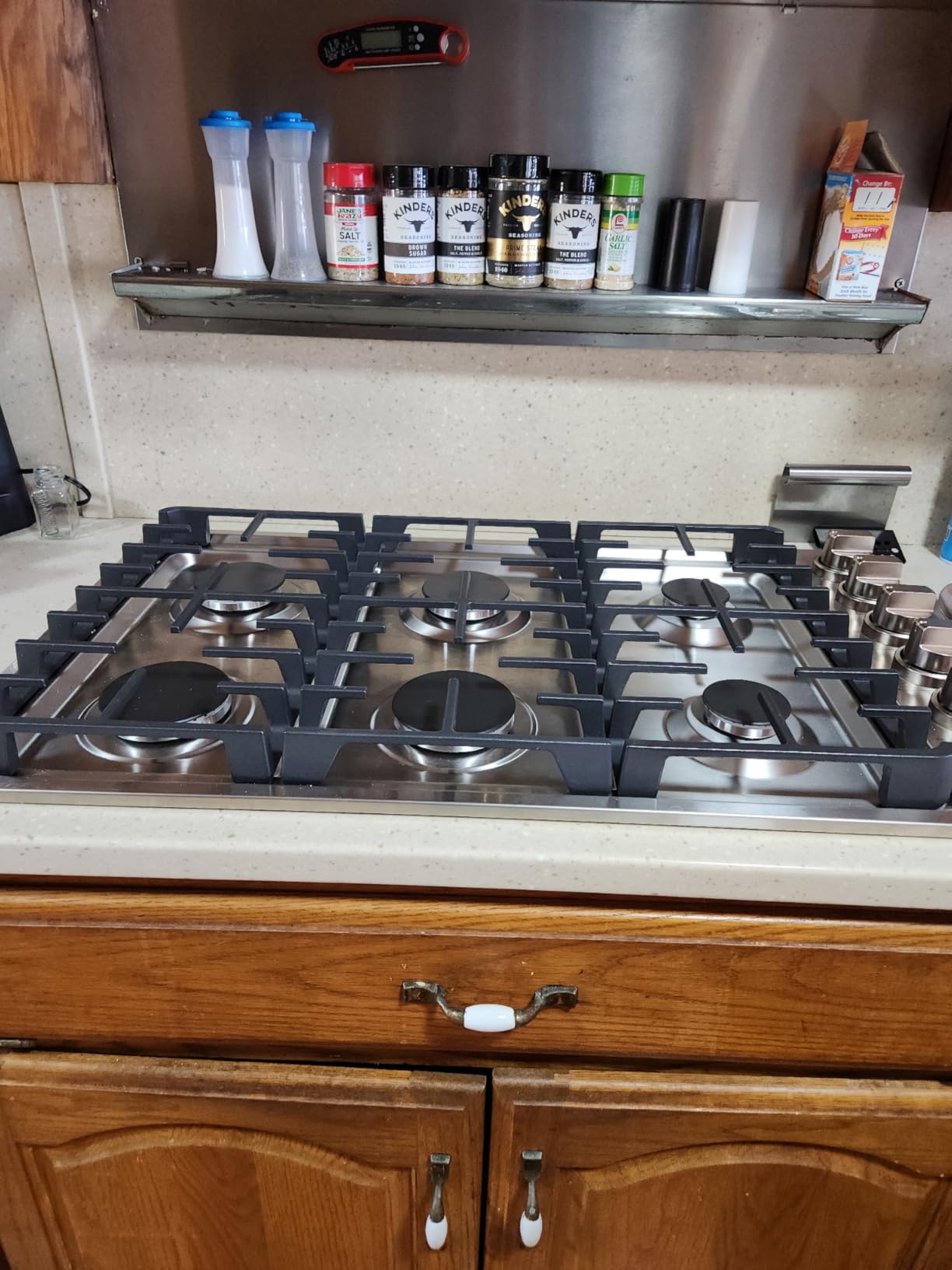 Empava 36 in. Gas Stove Cooktop 6 Italy Sabaf Sealed Burners NG/LPG Convertible in Stainless Steel customer photo 1