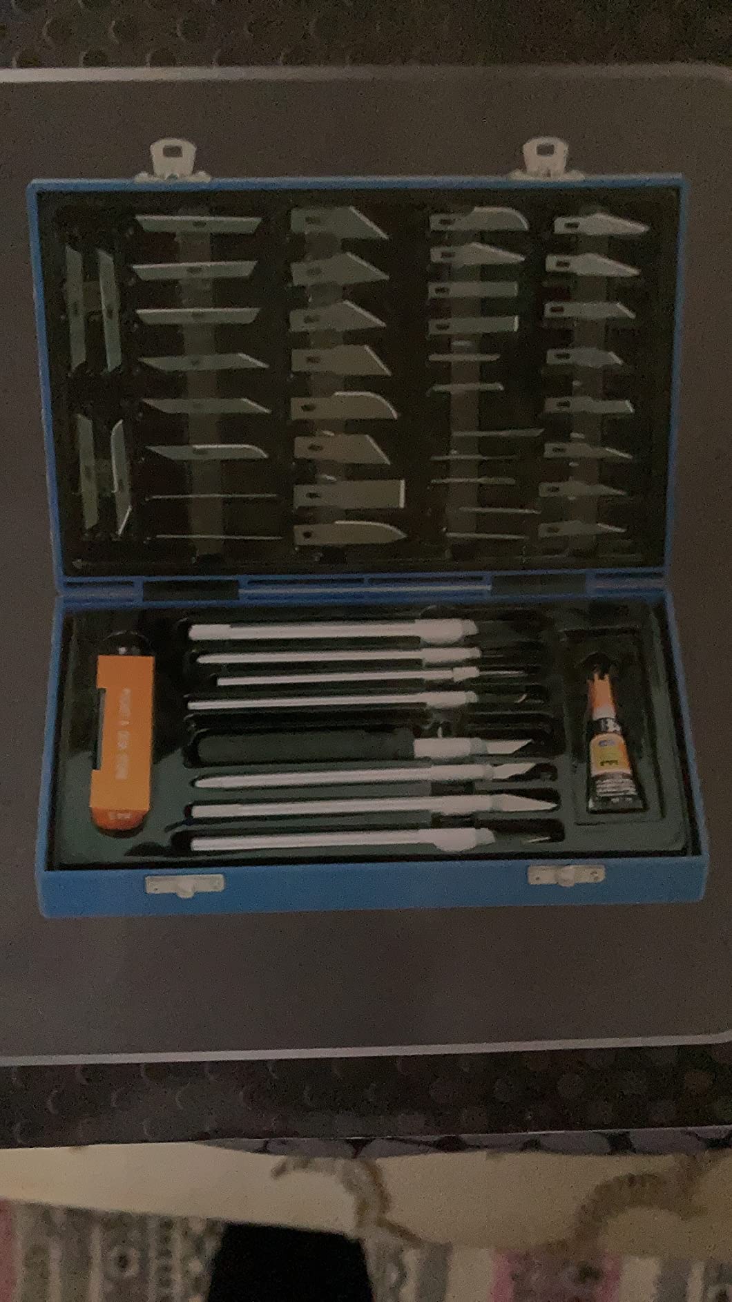 VCT 56pc Precision Craft Knife Set Professional Razor Sharp Knives for Art, Hobby, Scrapbooking and Sculpture customer photo 1